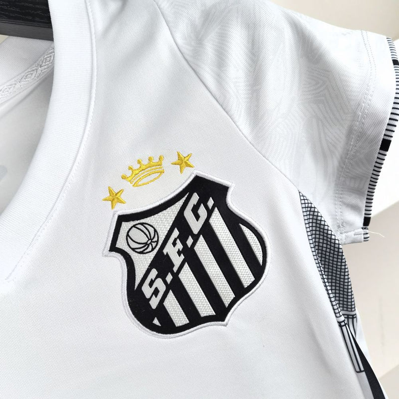 Camisa Santos Feminina 2024 Umbro - Branca