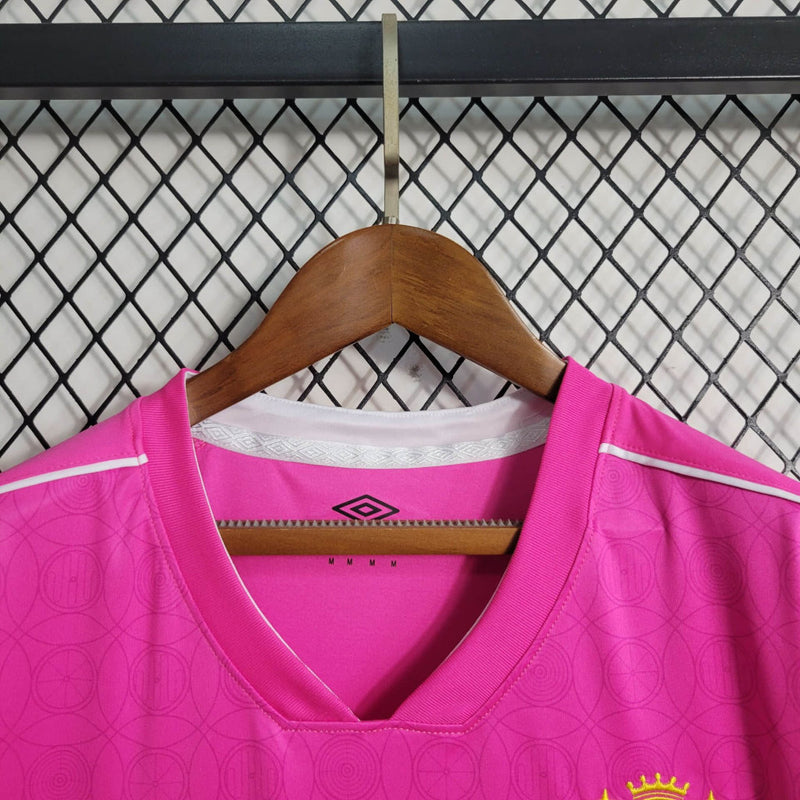 Camisa feminina Santos 23/24 Umbro - Rosa