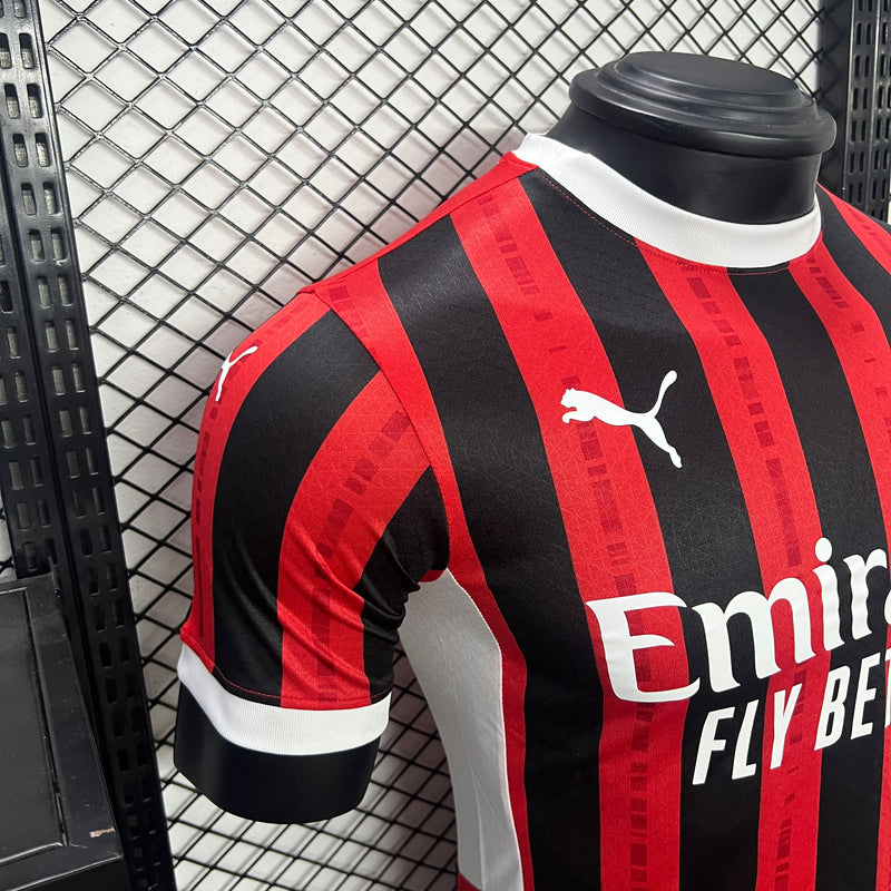 Camisa Milan 24/25 Masculino Jogador Puma - Rubro Negro