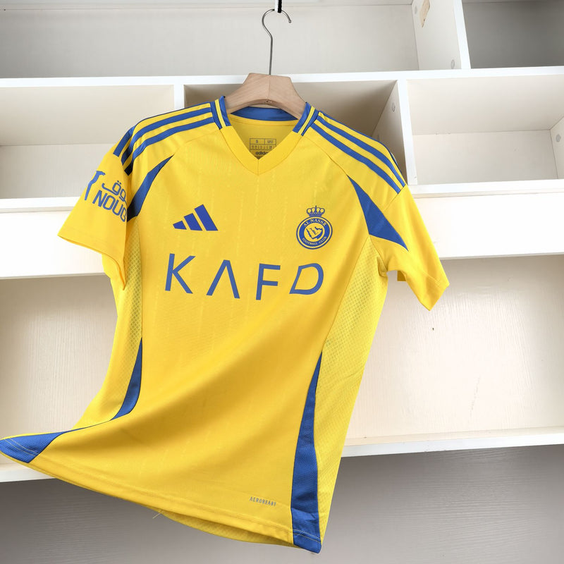 Camisa Al Nassr 24/25 Adidas - Amarela