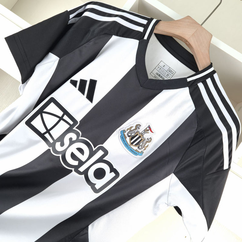 Camisa Newcastle United  24/25 Adidas - Preto e Branco