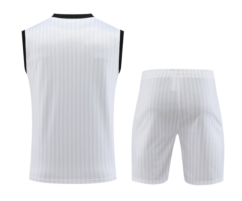 Kit Treino Flamengo 2023 Adidas - Branco