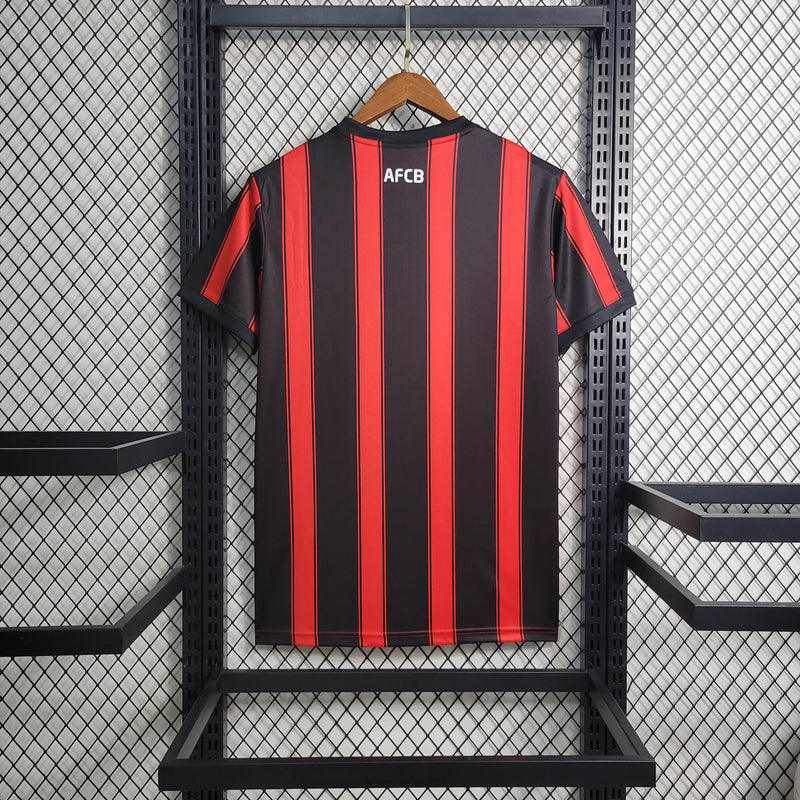 Camisa Bournemouth I 23/24 Umbro - Vermelho e Preto