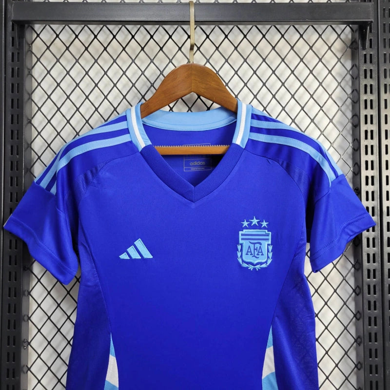 Camisa Seleção Argentina Feminina 2024 Adidas - Azul