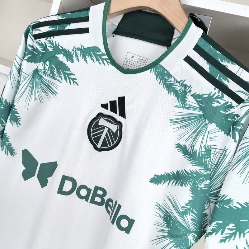 Camisa Portland Timbers 2024 Adidas - Branca