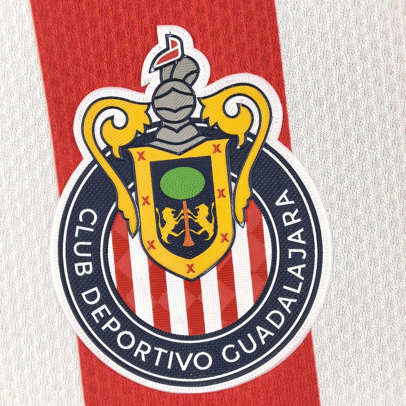 Camisa Chivas Guadalajara 2024 Puma - Vermelha e Branca