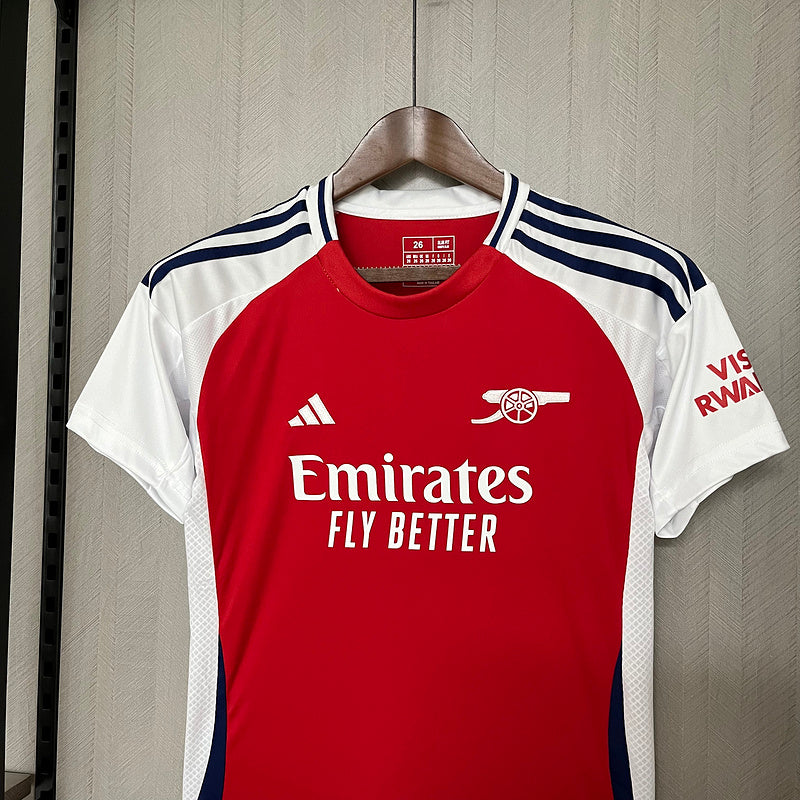 Kit Infantil Arsenal 24/25 Adidas - Vermelho