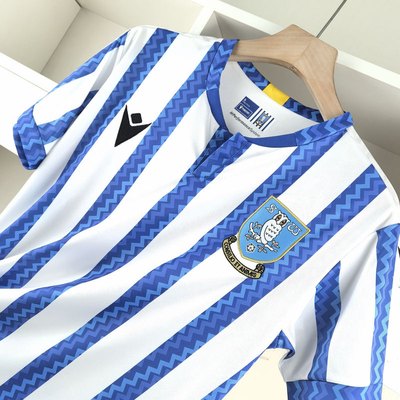 Camisa Sheffield Wednesday 24/25 Lotto - Branca e Azul