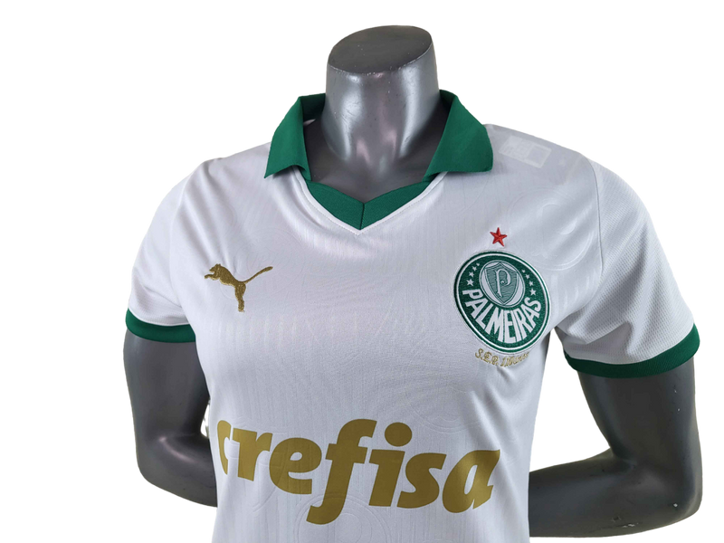 Camisa Feminina Palmeiras 2024 Puma - Branca