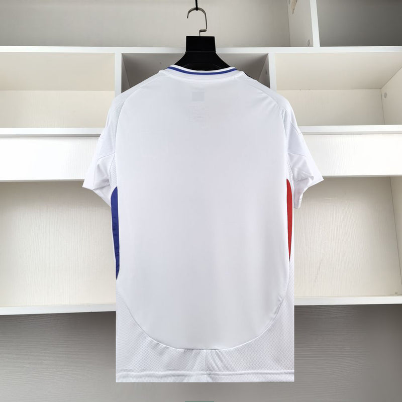 Camisa Olympique Lyon 24/25 Adidas - Branco