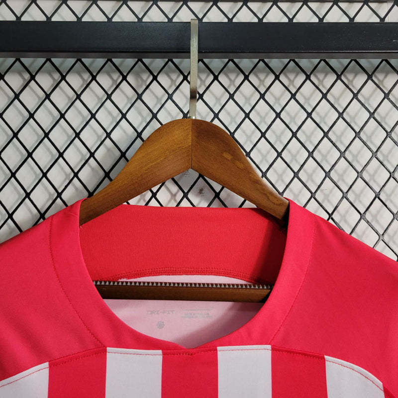 Camisa Atlético de Madrid I 23/24 Nike - Vermelha e Branca