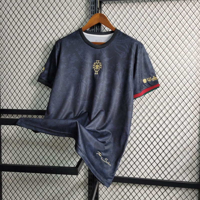 Camisa Seleção Portugal Edição especial Cristiano Ronaldo 2023 - Preto