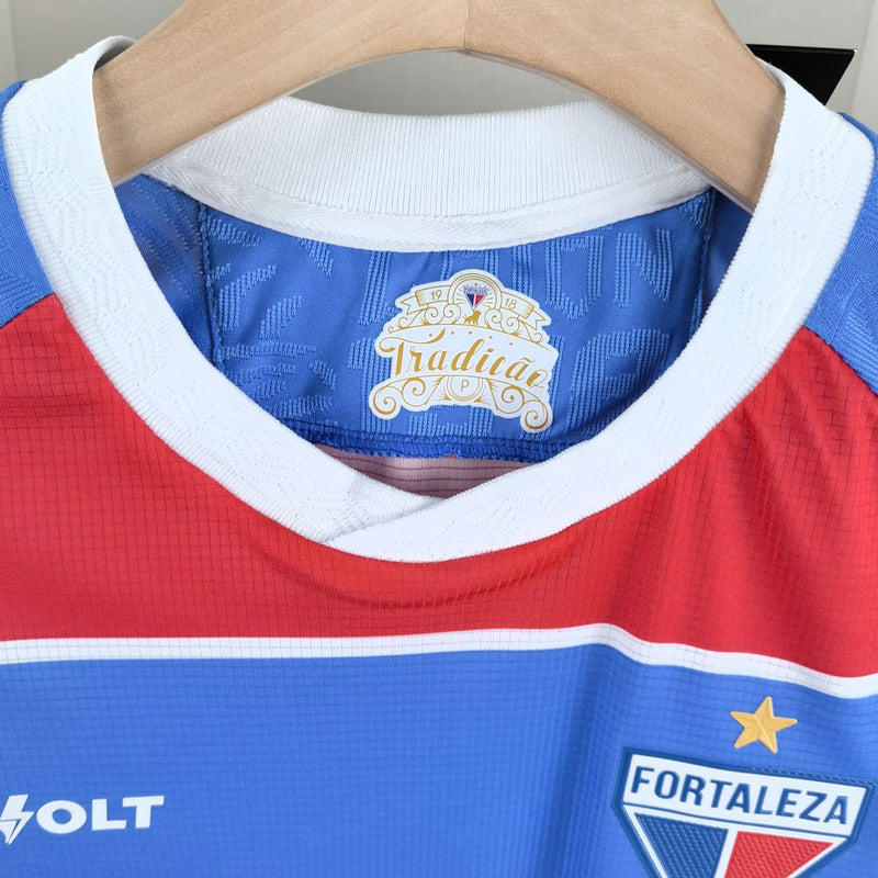 Camisa feminina Fortaleza 2024  Volt - Azul e Vermelha