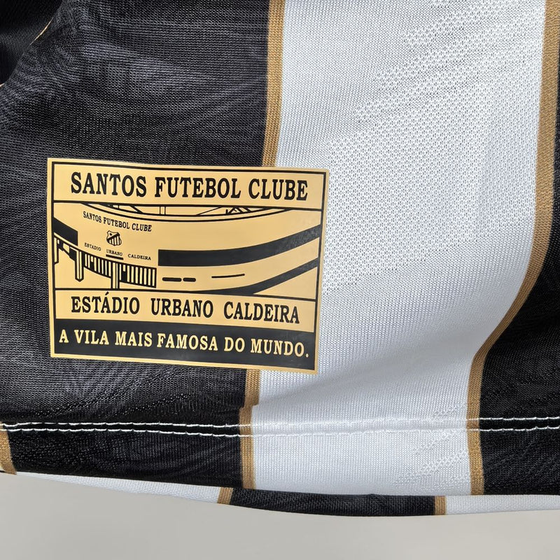 Camisa Santos II 2024 Umbro - Branca e Preta