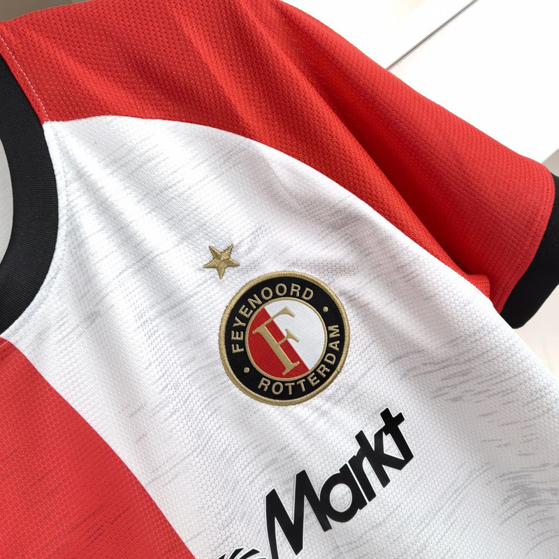 Camisa Feyenoord 24/25 Castore - Vermelho e Branco