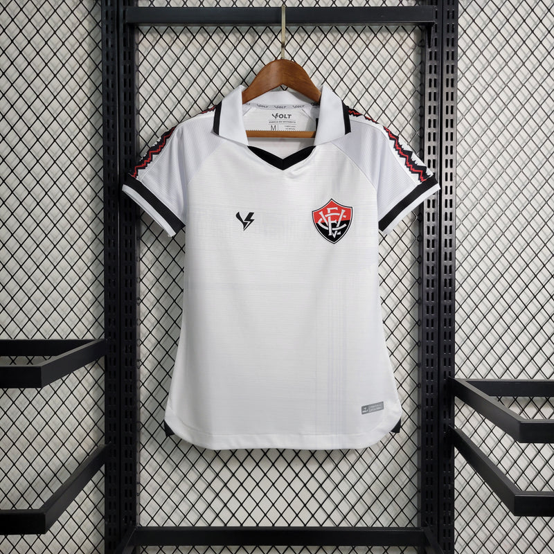 Camisa Feminina Vitória II 23/24 Volt - Branco