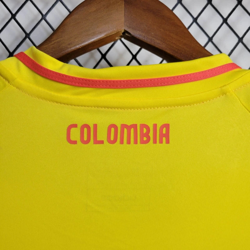 Camisa Seleção Colômbia Feminina 2024 Adidas - Amarela