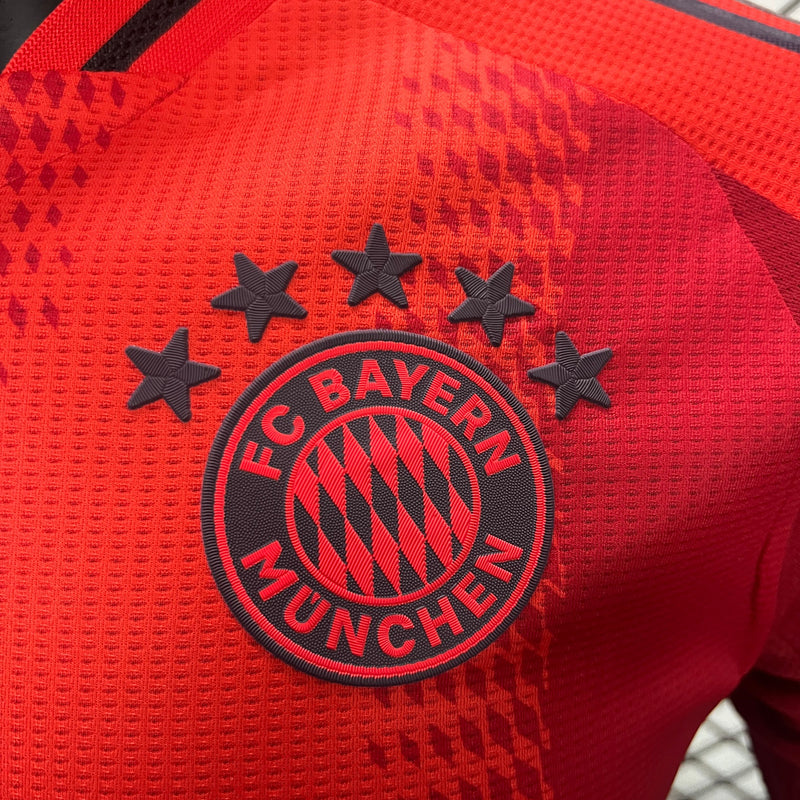 Camisa Bayern de Munique 24/25 Masculino Jogador Adidas - Vermelha