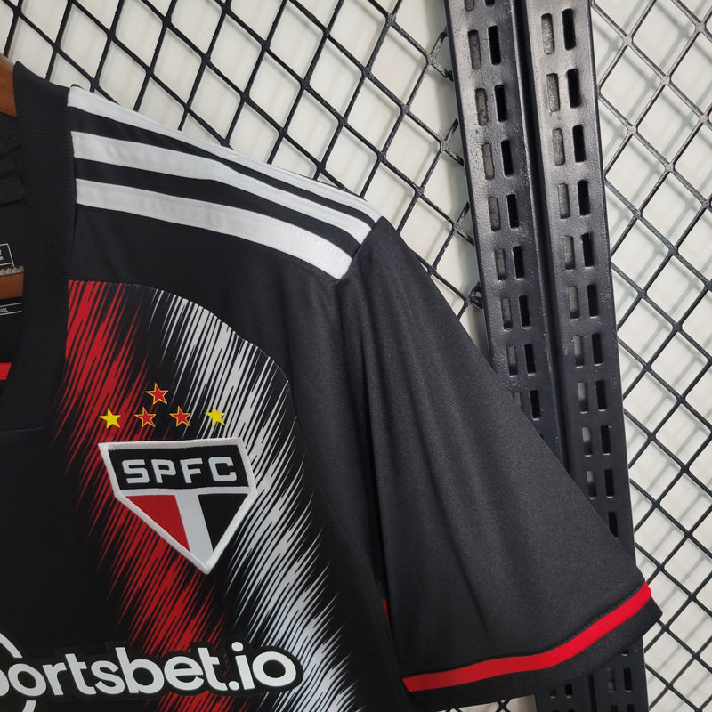 Camisa São Paulo III 23/24 Adidas - Preto