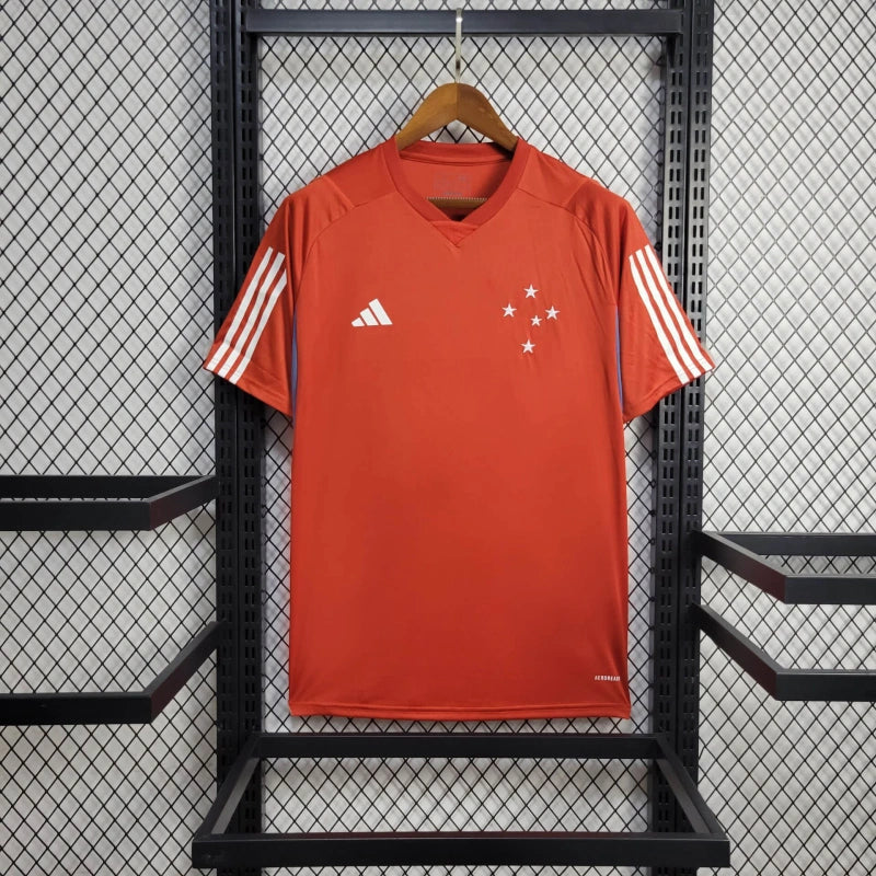 Camisa Cruzeiro Treino 2024 Adidas - Vermelho