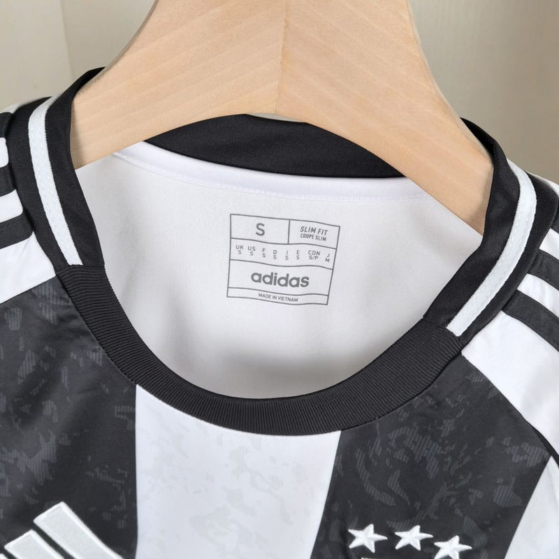 Camisa Juventus 24/25 Adidas - Branca e Preto