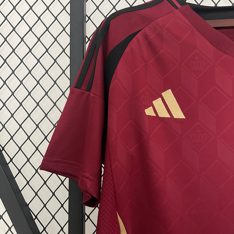 Camisa Seleção Bélgica 2024 Adidas