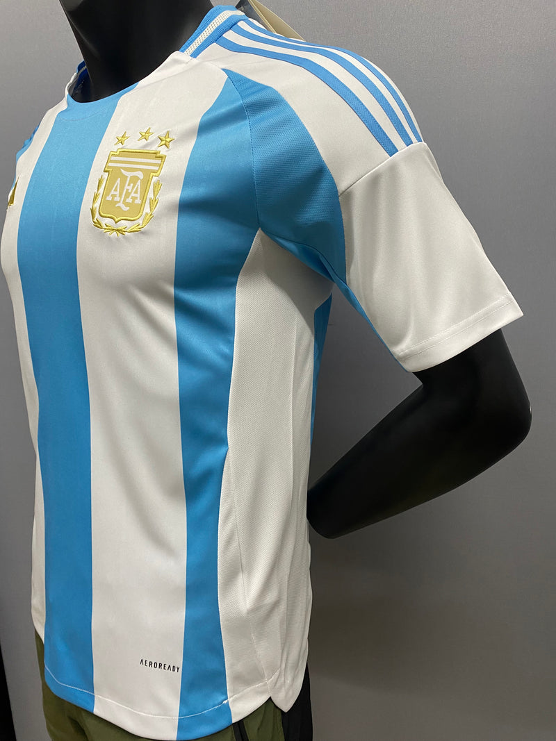 Camisa Seleção Argentina 2024 Adidas - Azul e branca