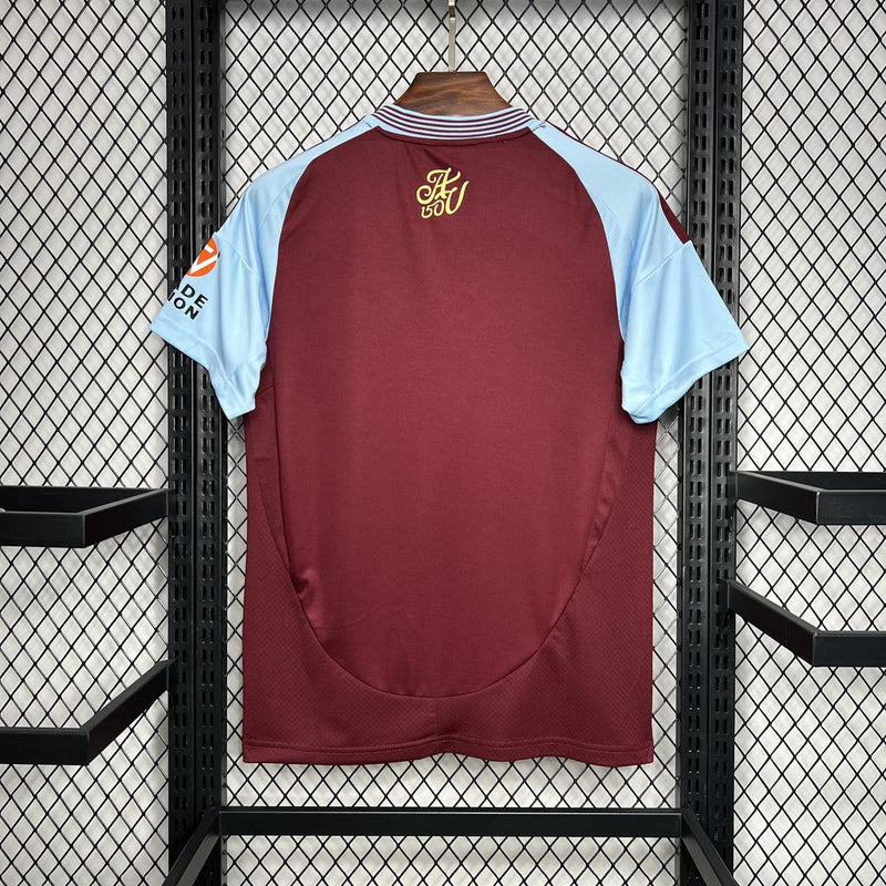 Camisa Aston Villa 24/25 Adidas - Vinho