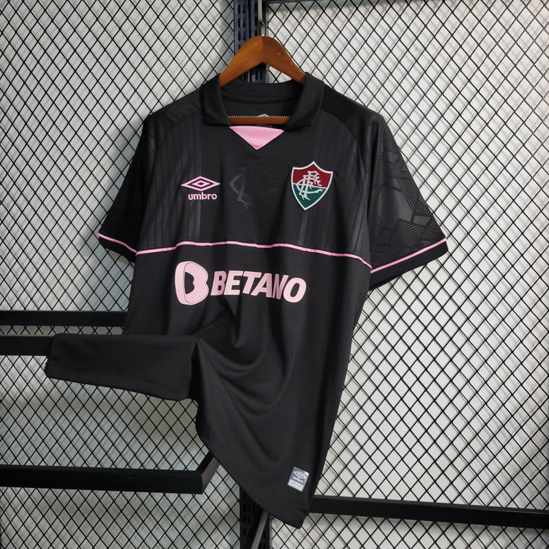 Camisa Fluminense I goleiro 23/24 Umbro - Preto