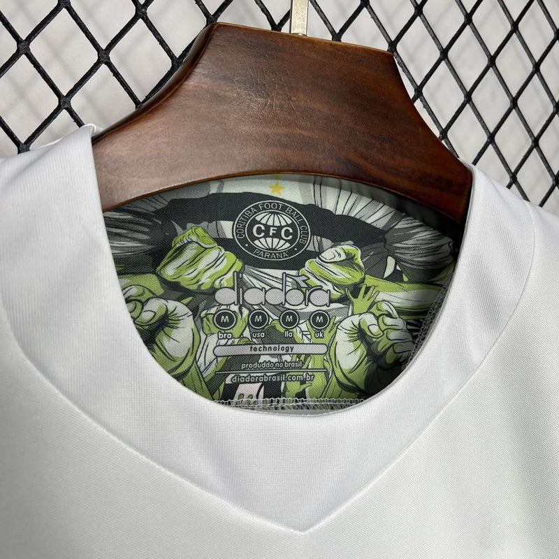 Camisa Coritiba 2024 Diadora - Branco