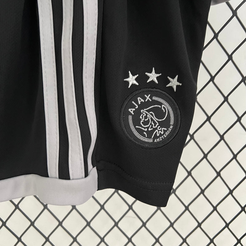 Kit Infantil Ajax III 23/24 Adidas - Preto