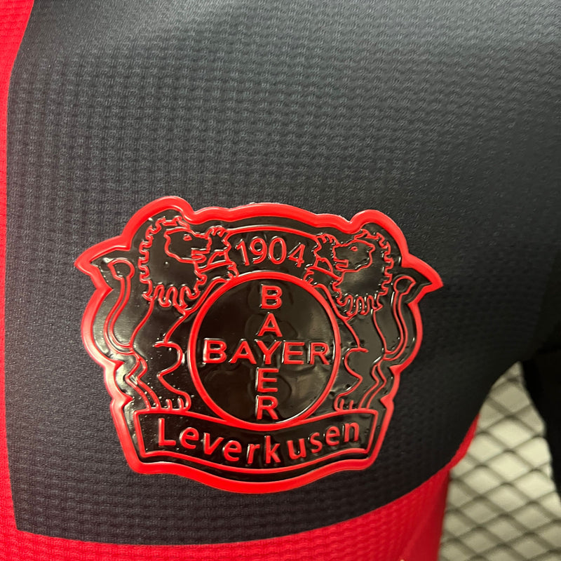 Camisa Bayer Leverkusen 23/24 Castore - Preta Masculino Jogador