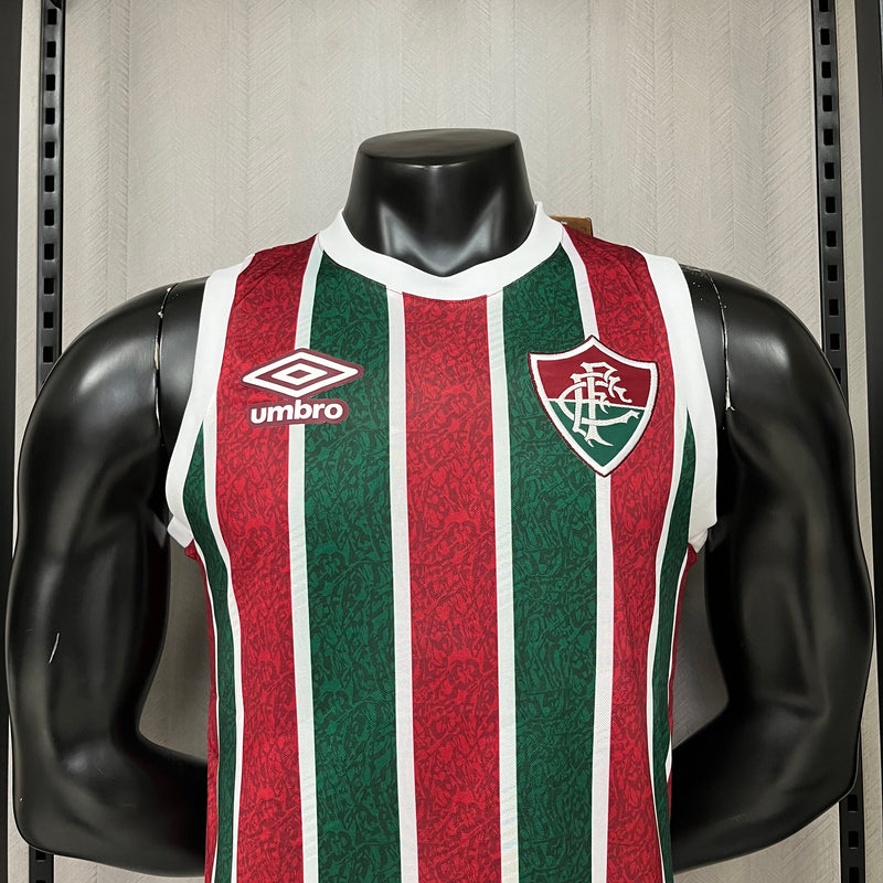 Camisa Fluminense Regata 2024 Umbro - Vermelho e Verde