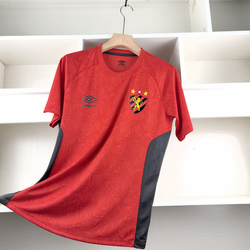 Camisa Sport Recife Treino 2024 Umbro - Vermelha