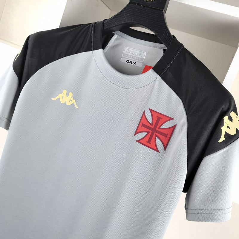 Camisa Vasco de Treino 2024 Kappa - Cinza