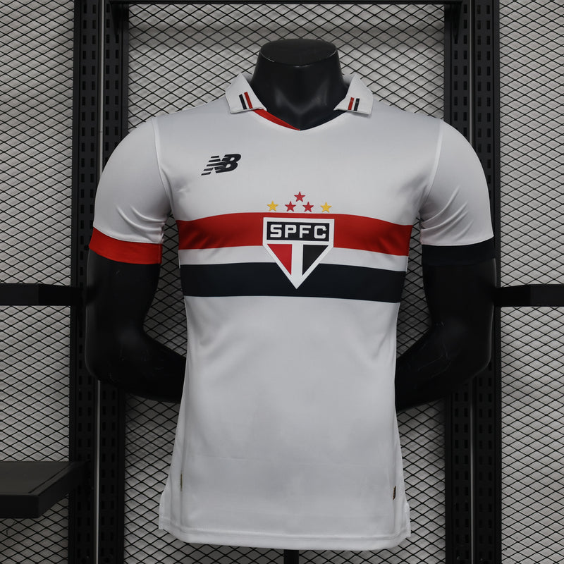 Camisa São Paulo 2024 - Branca - New Balance - Masculino Jogador