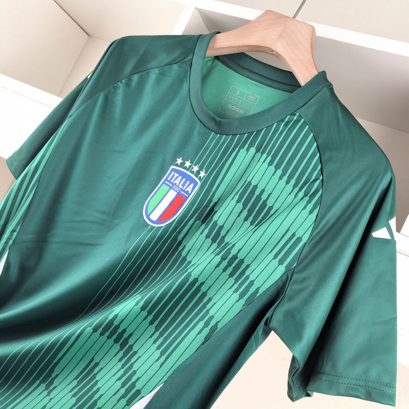 Camisa Seleção Itália Pré Jogo 2024 Adidas - Verde