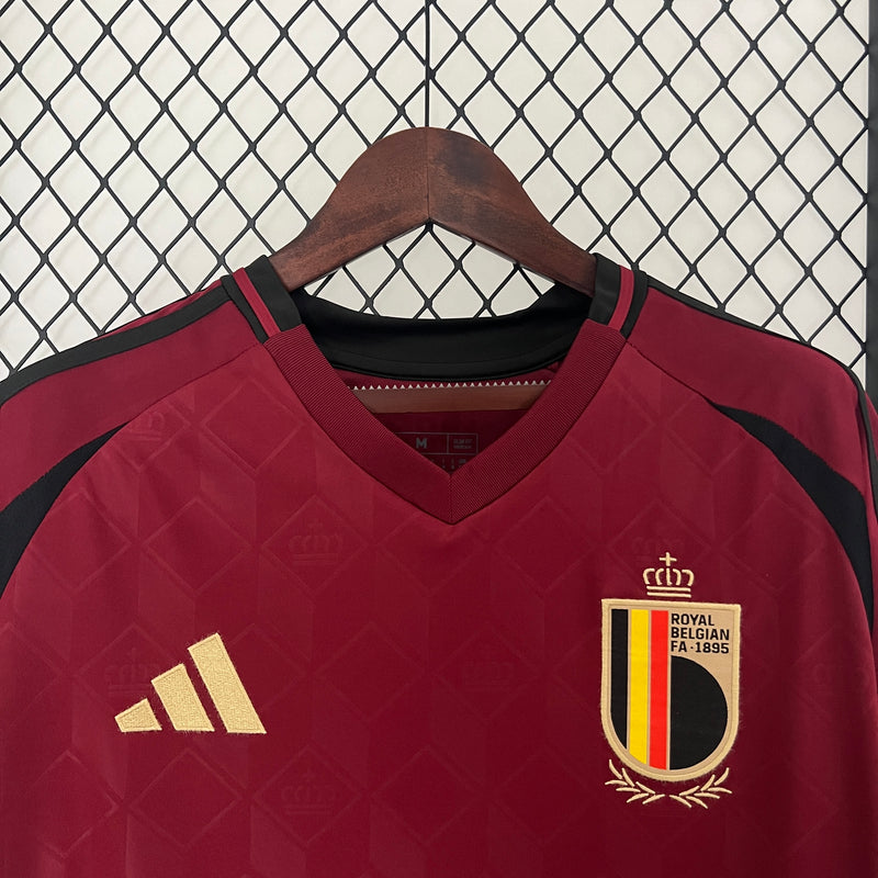 Camisa Seleção Bélgica 2024 Adidas