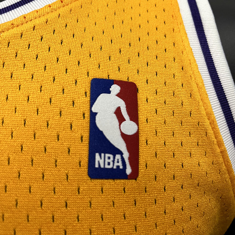 Regata Los Angeles Lakers Retrô Rodman Masculina - Amarela