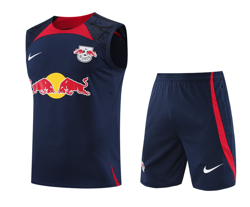 Kit Treino RB Leipzig 2023/24 Nike - Azul