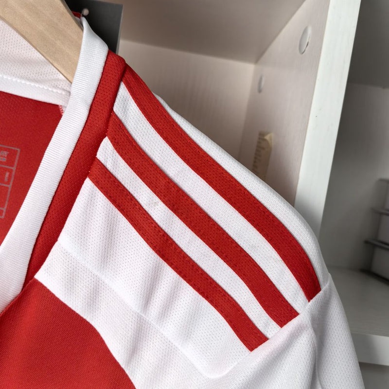 Camisa Internacional Feminina 2024 Adidas - Vermelho