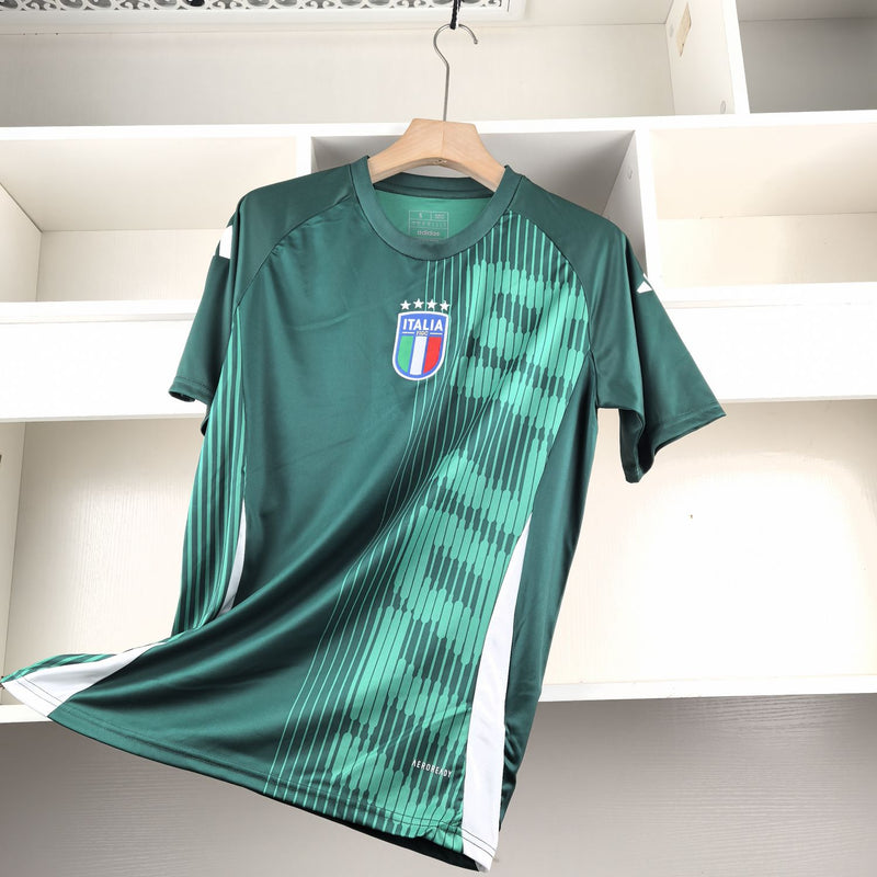 Camisa Seleção Itália Pré Jogo 2024 Adidas - Verde