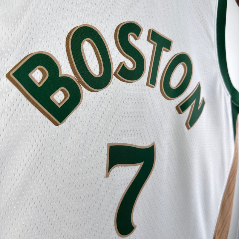 Regata Boston Celtics City 2024 Masculina - Branco