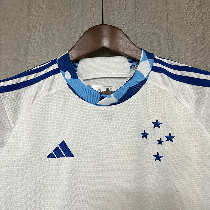 Kit Infantil Cruzeiro 2024 Adidas - Branca