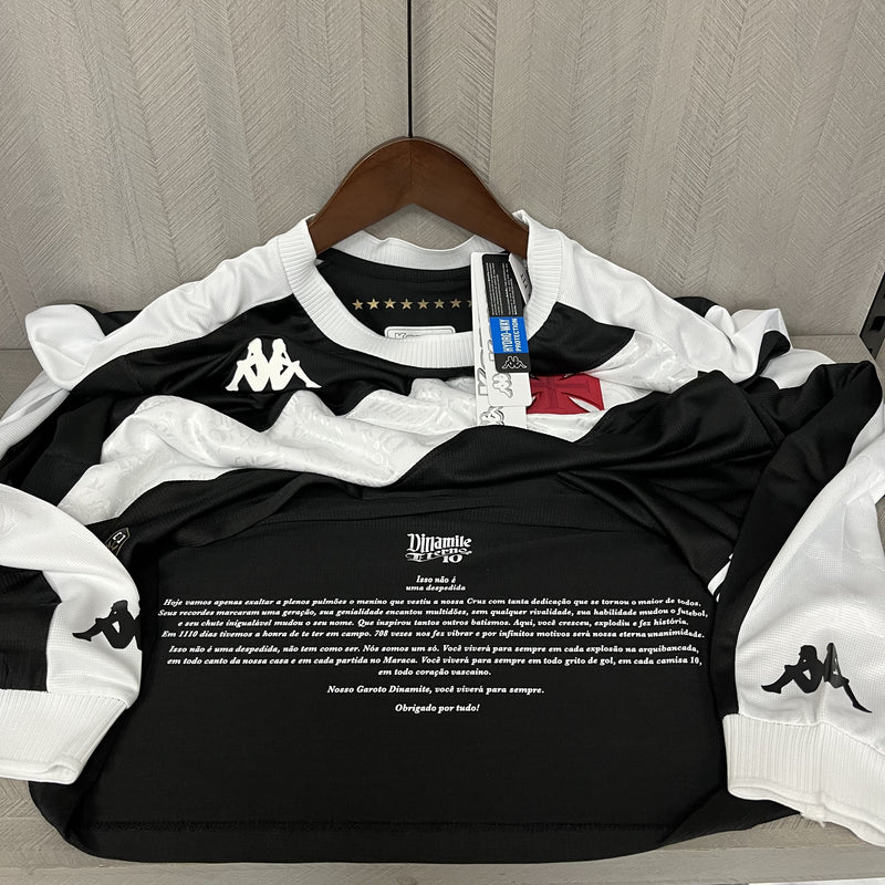 Camisa Vasco Manga longa 2024 Kappa - Preto