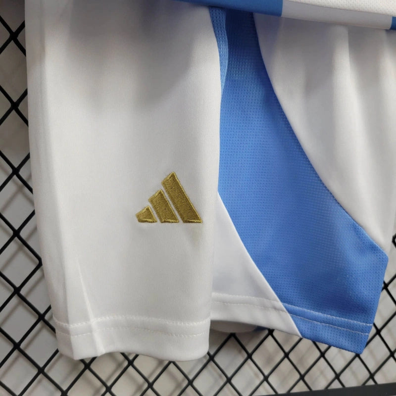 Kit Infantil Seleção Argentina 2024 Adidas - Azul e Branco