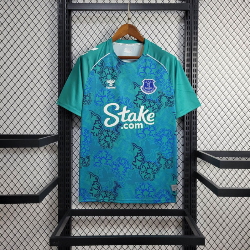 Camisa Everton Edição Especial  2024 Hummel - Azul