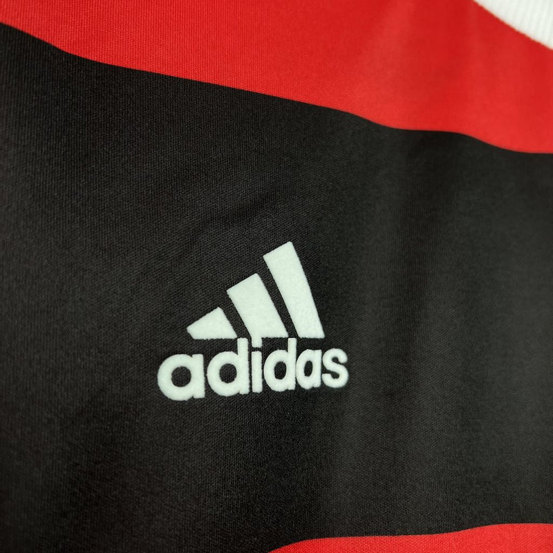 Camisa Flamengo Retrô 2018 Adidas - Rubro Negra