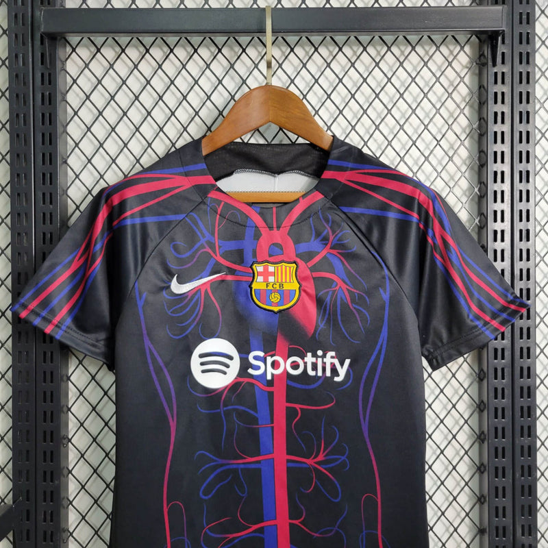 Kit Infantil Barcelona Edição Especial 23/24 Nike - Preto