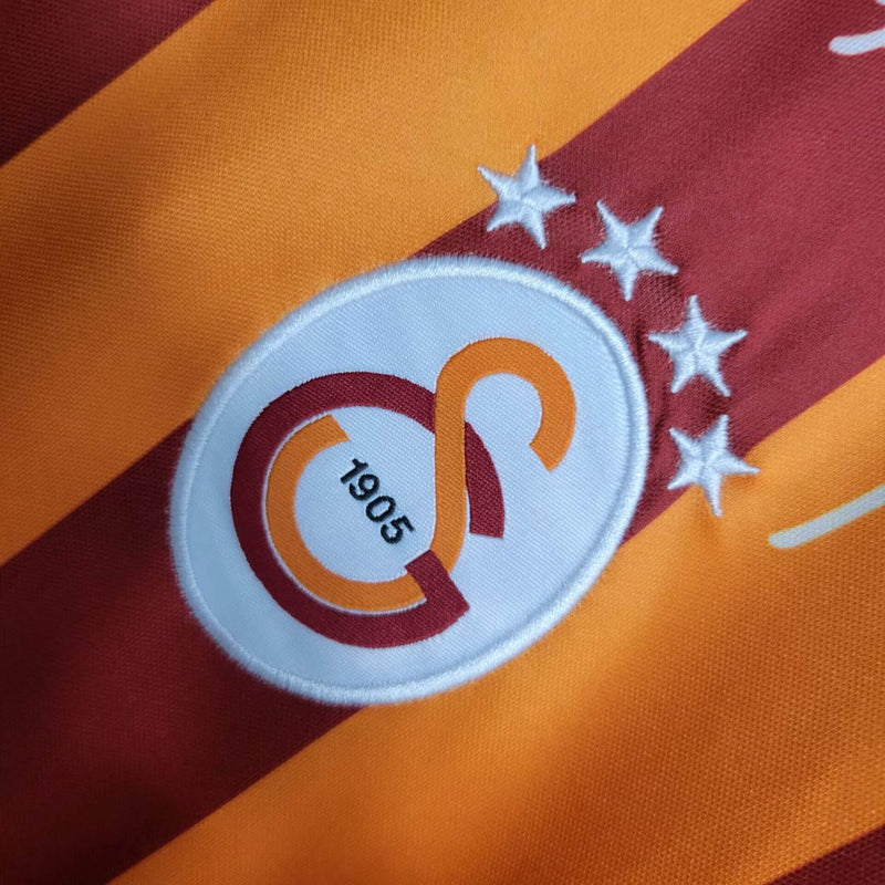 Camisa Galatasaray I 23/24 Nike - Vermelho e Laranja